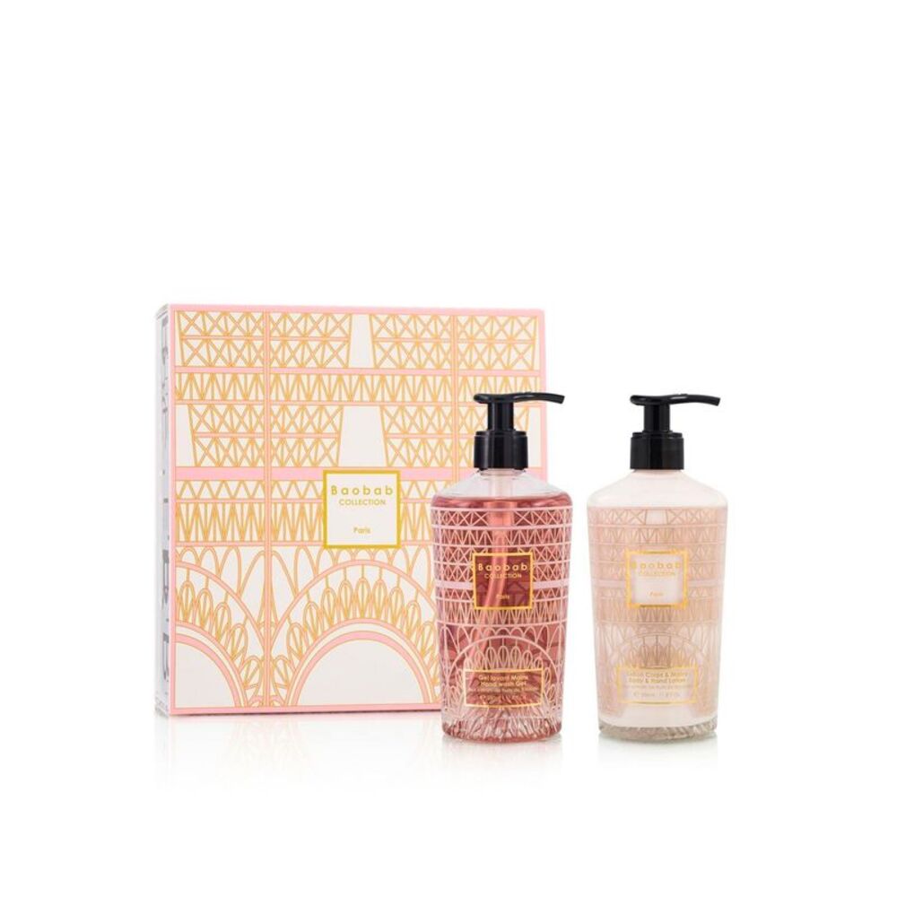 Baobab Collection Women Gift Box Paris Body & Hand Lotion And Hand Wash Gel